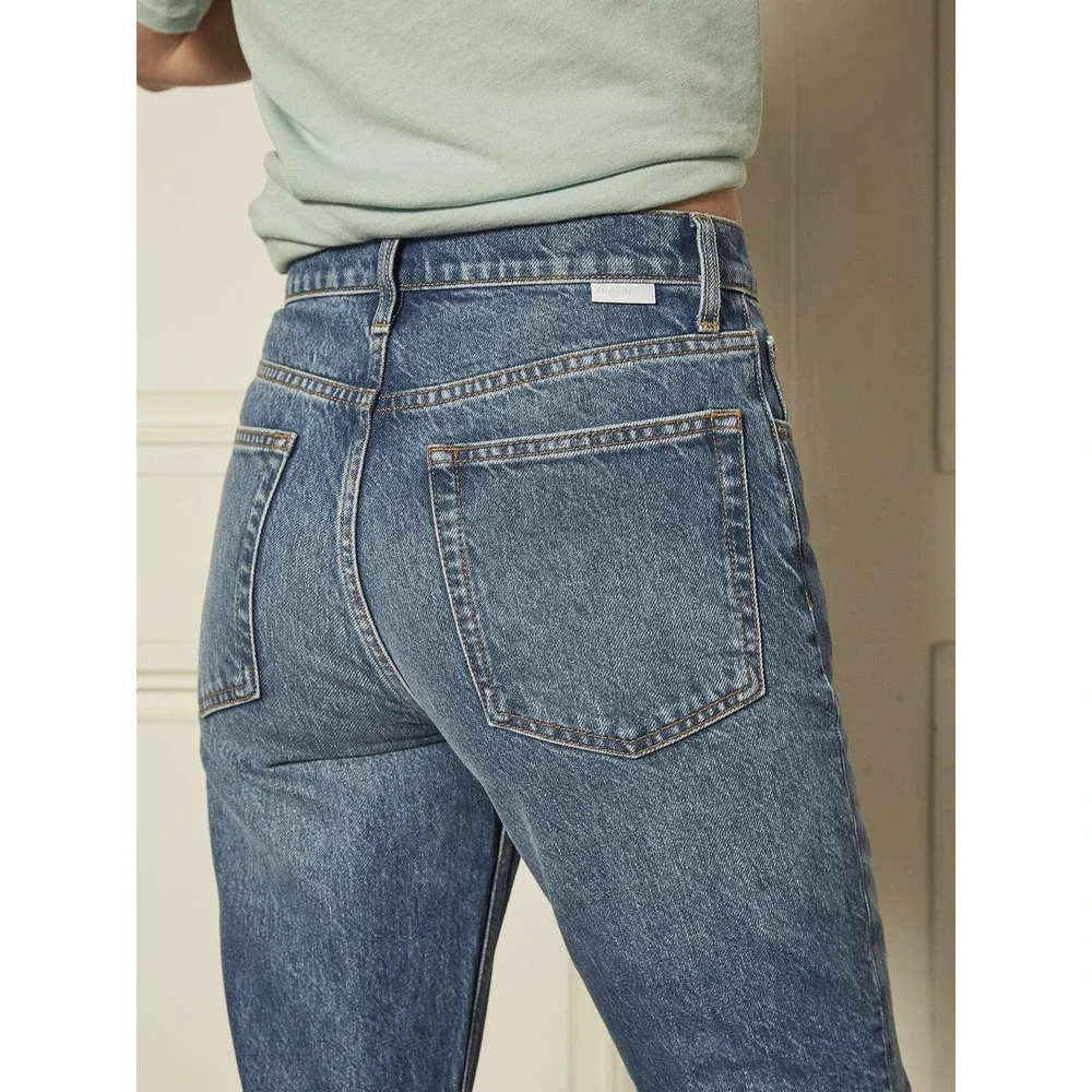 Boyish The Billy High-Waist‎ Skinny Jean Conversation Wash Size 25 Rigid Denim